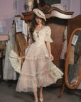 Gilded Invitation Dress（Pink）