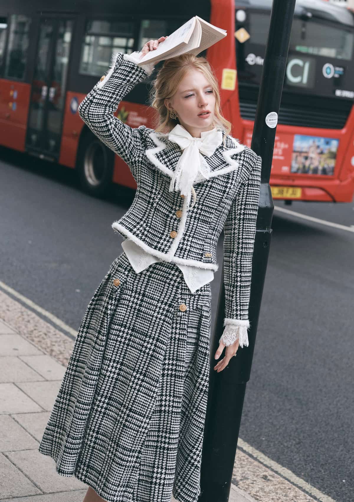 Lundenwic Plaid Tale Jacket