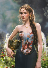 Firenze Green Corset