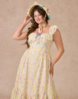 Curve&Plus Honey Tea Garden Dress