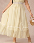 Curve&Plus Yellow Kite Dress