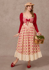 Curve&Plus Picnic with Teddy Dress（Long）