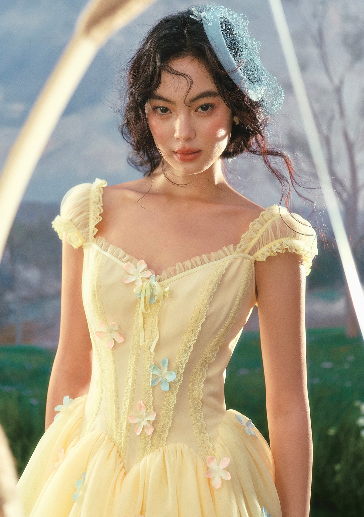 Flower Archer Corset Dress S
