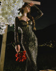 Wings of Losie Corset Dress 2.0(Black)
