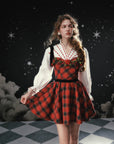 Rose Canelé Korsettkleid