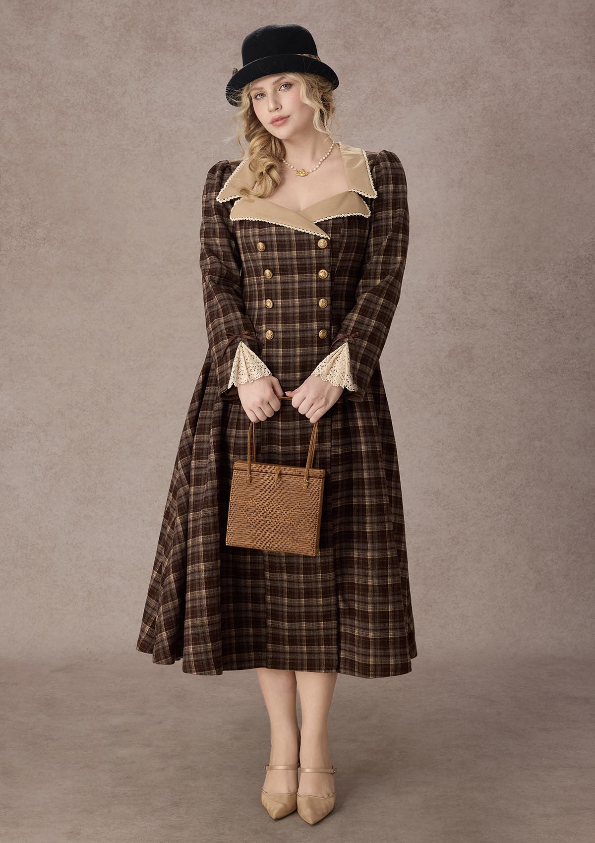 Curve&amp;Plus Oxford Afternoon Coat