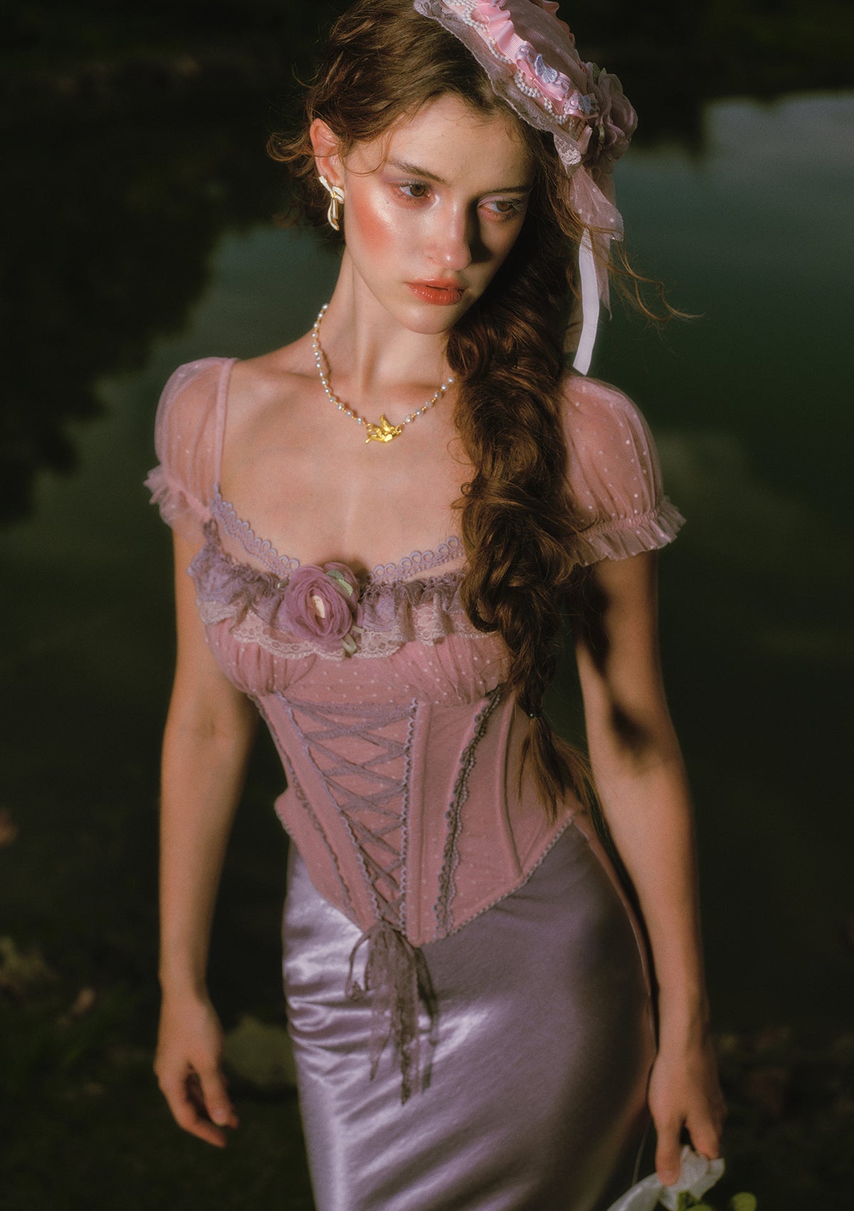 Mulberry Mallow Corset