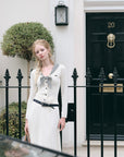Lundenwic Love Letter Striped Wool Sweater