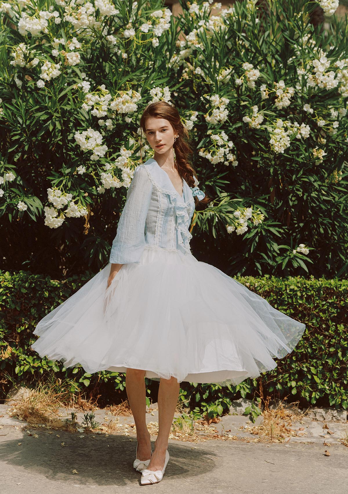 LM Styling Diary Skirt (white)