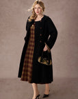 Curve&Plus Tartan Majesty Maxi Dress