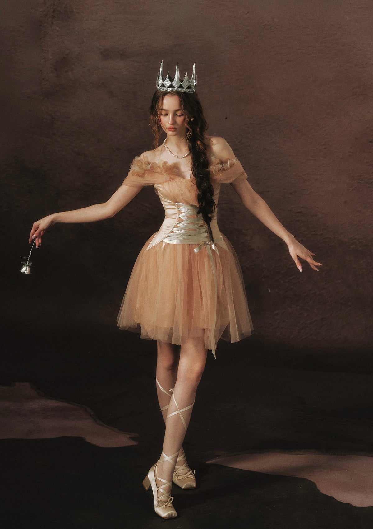 Golden Crown Dream Corset Dress