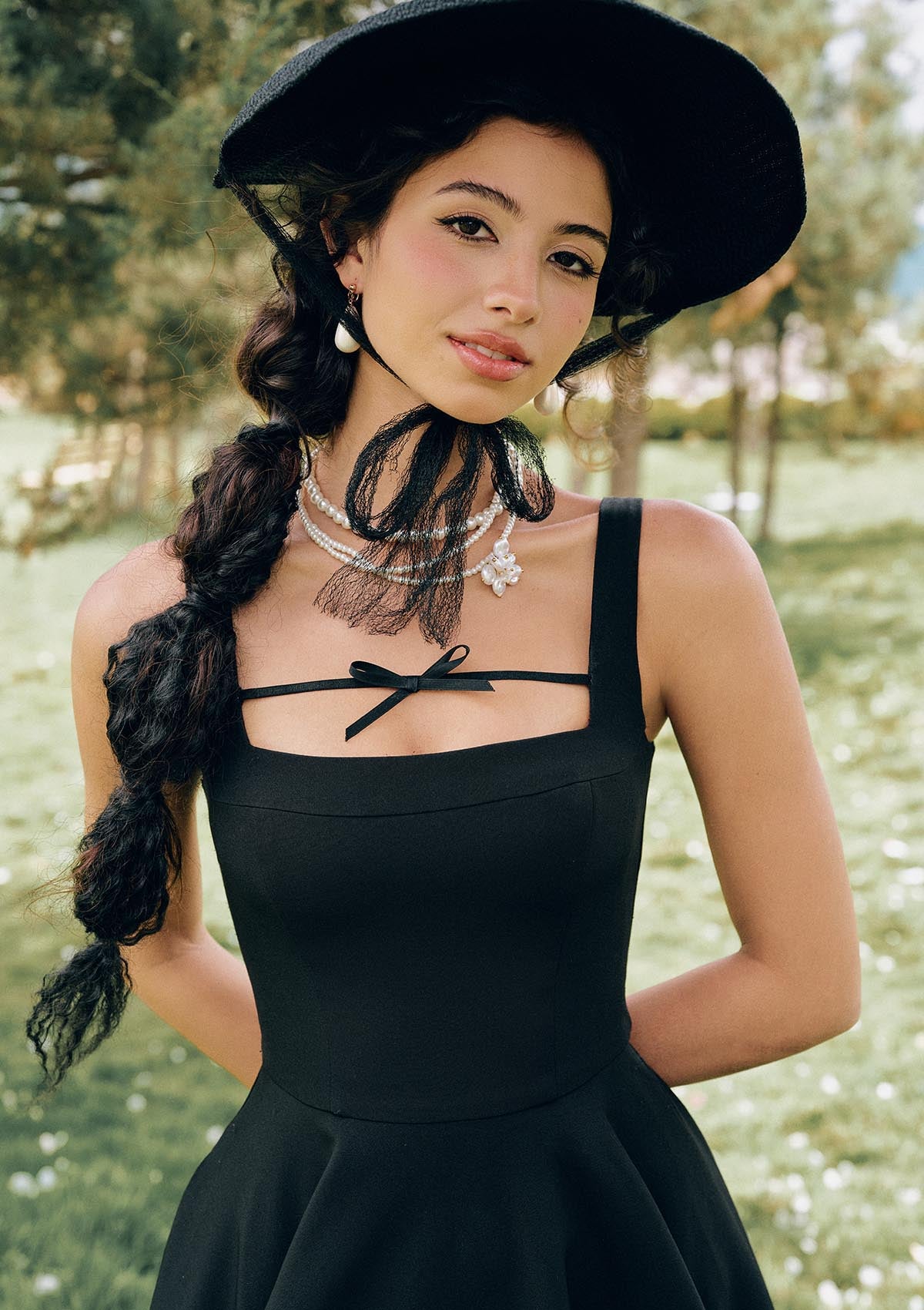 Beyond Campus Black Dress(Long)