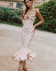 Petite Vase Knit Dress – Pomegranate