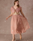 Curve&Plus Rose Olive Dress