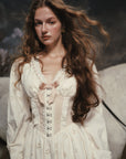 White Chocolate Warrior Corset Dress