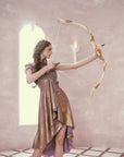 Purple Gold Aria Dress