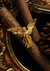 Golden Eagle Athena Brooch