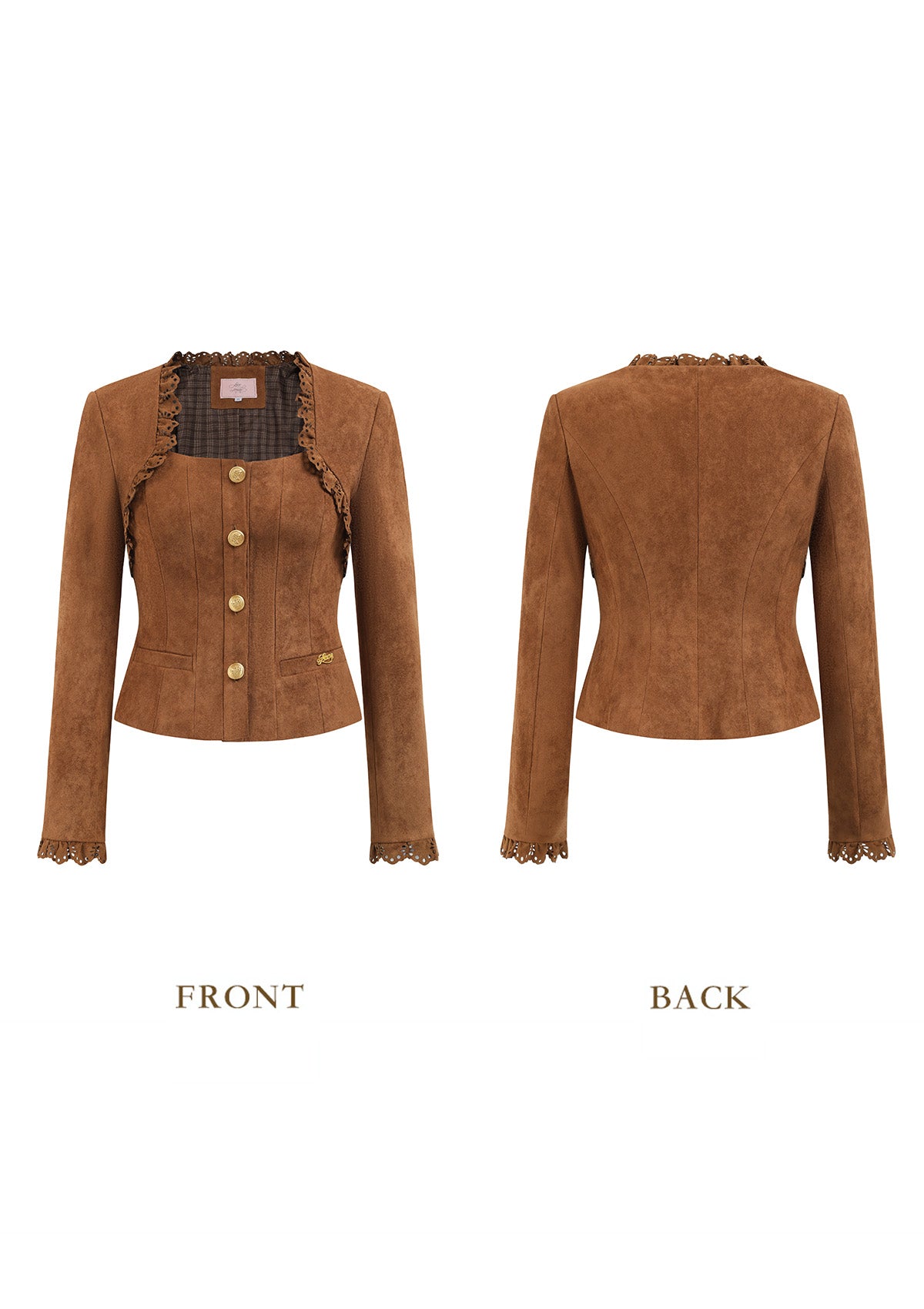 St. Paul Pastoral Suede Jacket
