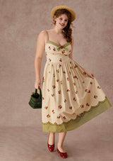 Curve&Plus Wild Cherry Dress（Long）