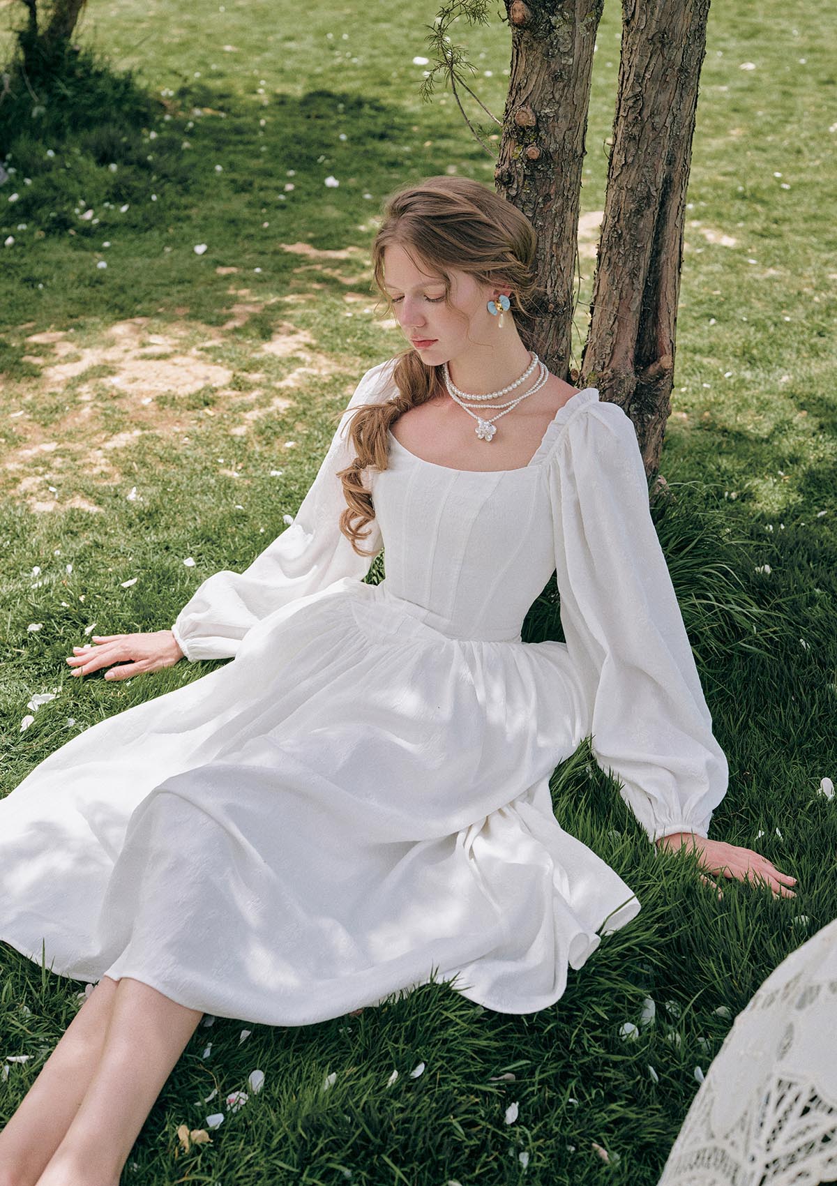 Moonlit Ice Castle Dress