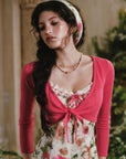 Corn Poppy Cardigan