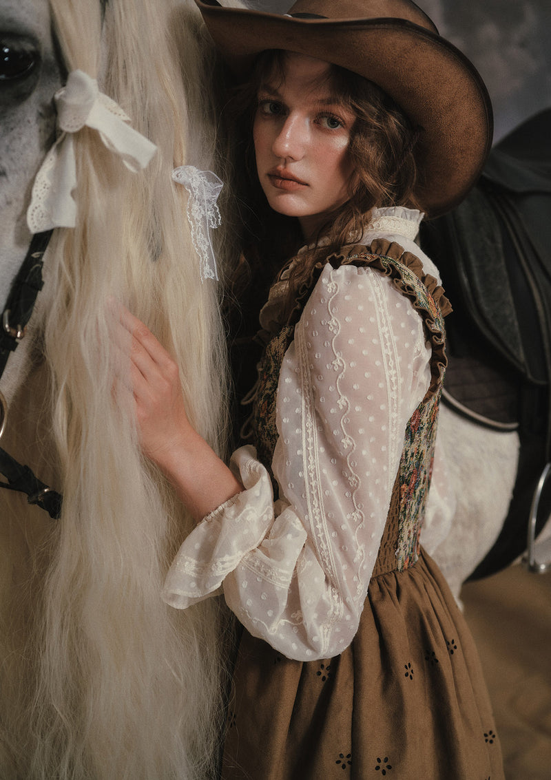 Classical Jialilve Suede Dress