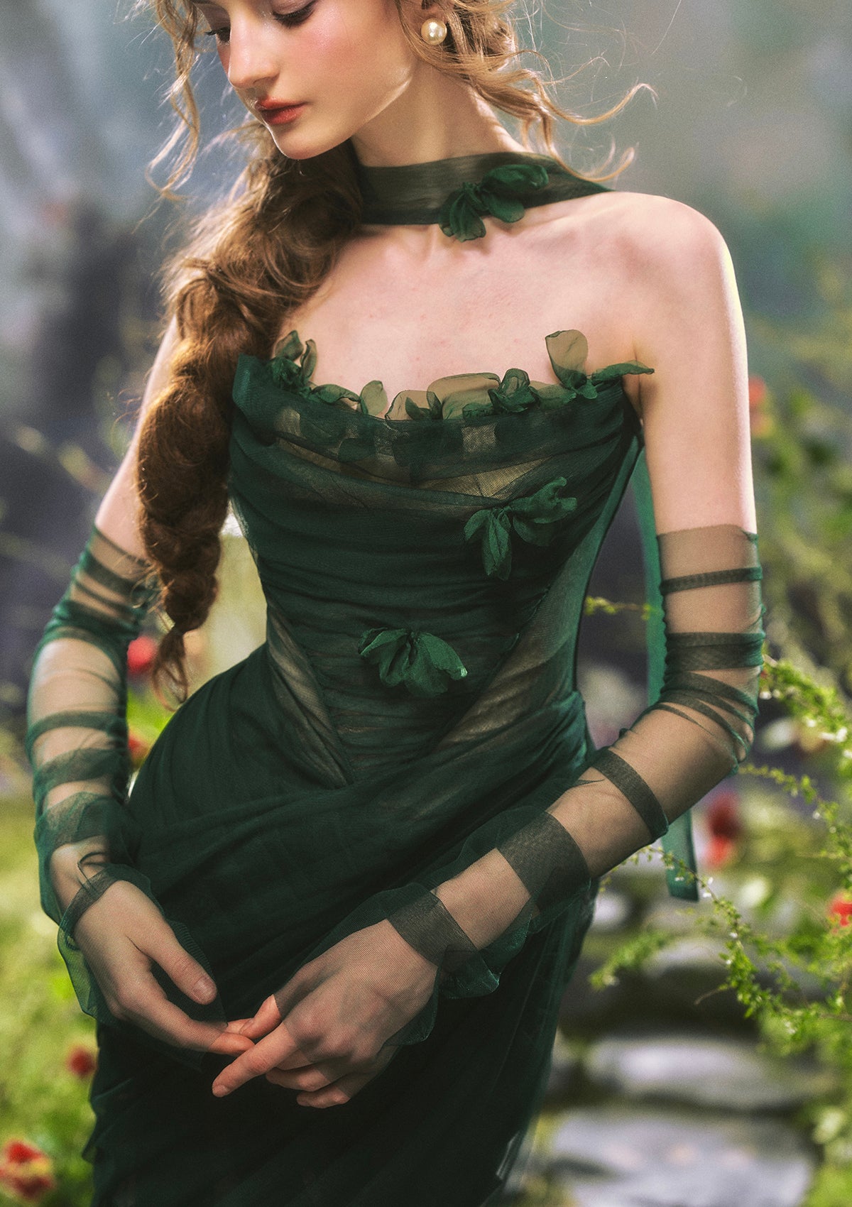 Forest Muse Dress In-stock / XL