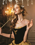 Golden Eagle Goddess Corset