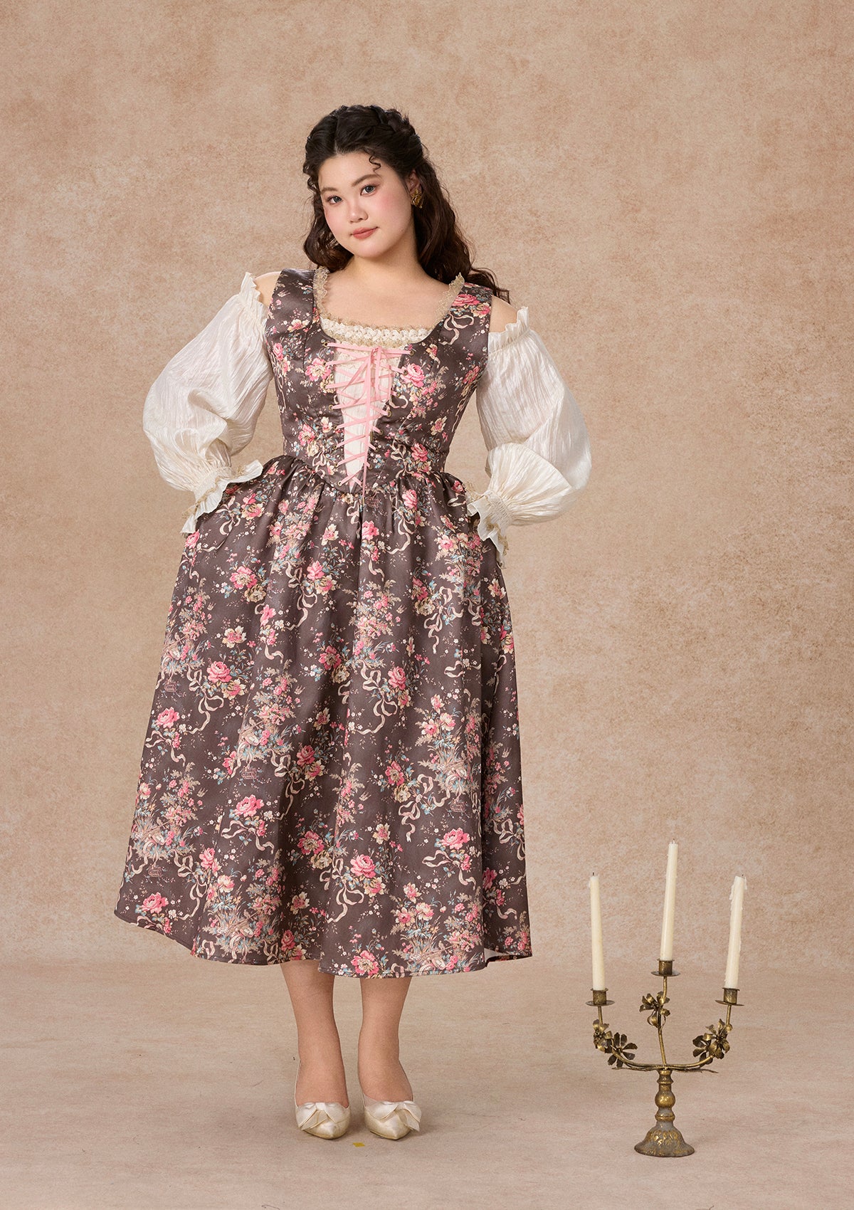 Curve &amp; Plus Provence Diary Dress