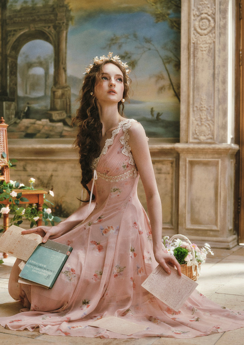 old rose cocktail dress Vintage Sparkly Rose Gold Sequins High Low Formal Dress With Cap Sleeves