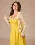 Curve&Plus Little Orange Cardigan
