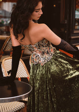 Florence Opera Satin Skirt