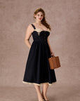 Curve&Plus Berry Buccaneer Dress(Long)