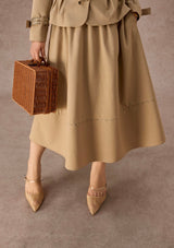 Curve&Plus British Voyage Skirt