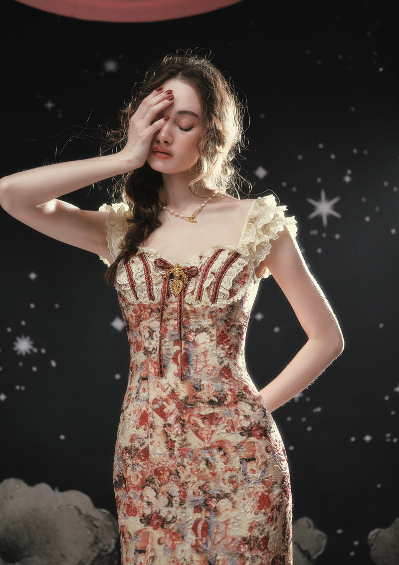 fitted lace wedding dress Fallen Eros Dress in Stock / S