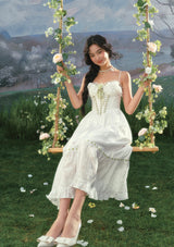 Mint in Season Corset Dress