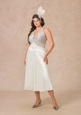 Curve&Plus Silver Light Serenade Dress