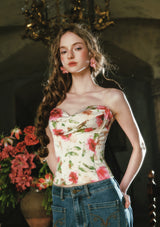 Corn Poppy Corset