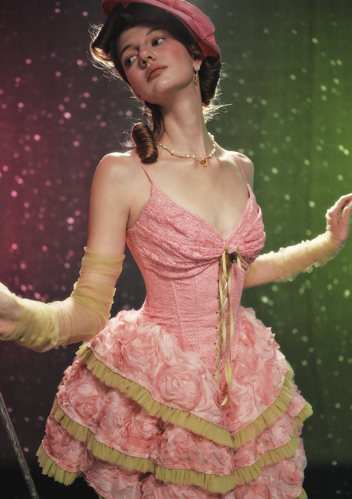 Wicked Inspired Corset Dress | Glinda Mini Dress - LaceMade