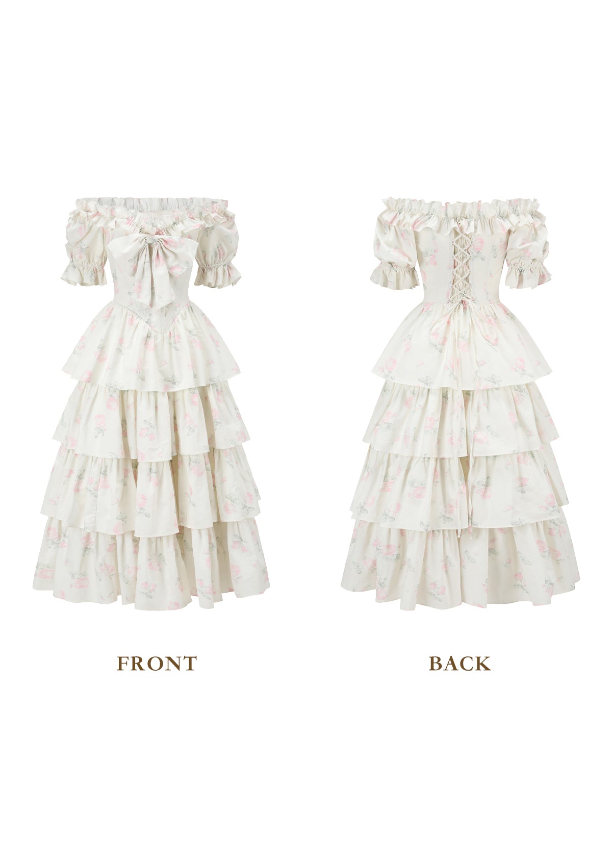 Rose Muse ロゼミューズ lace maid style dress Rose Muse ロゼミューズ lace maid style dress - ワンピース