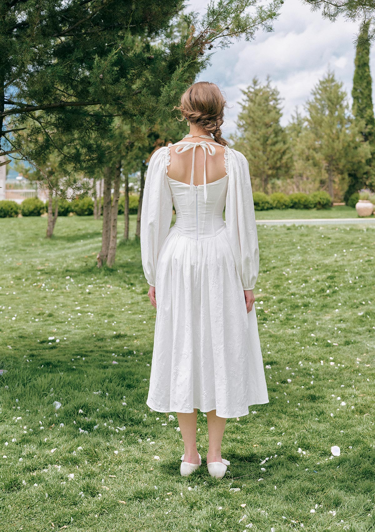 Moonlit Ice Castle Dress