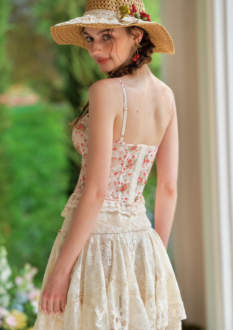 Jasminette & Cherry Corset