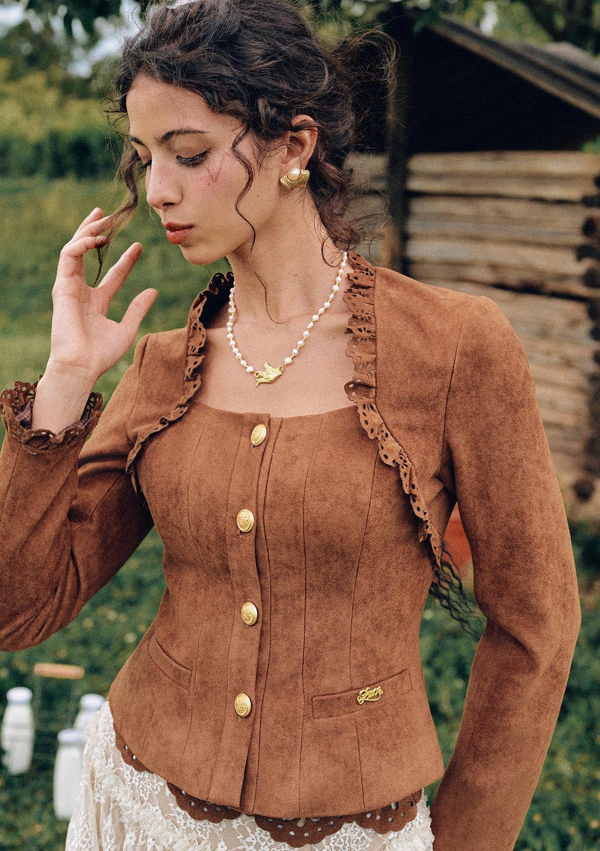 St. Paul Pastoral Suede Jacket
