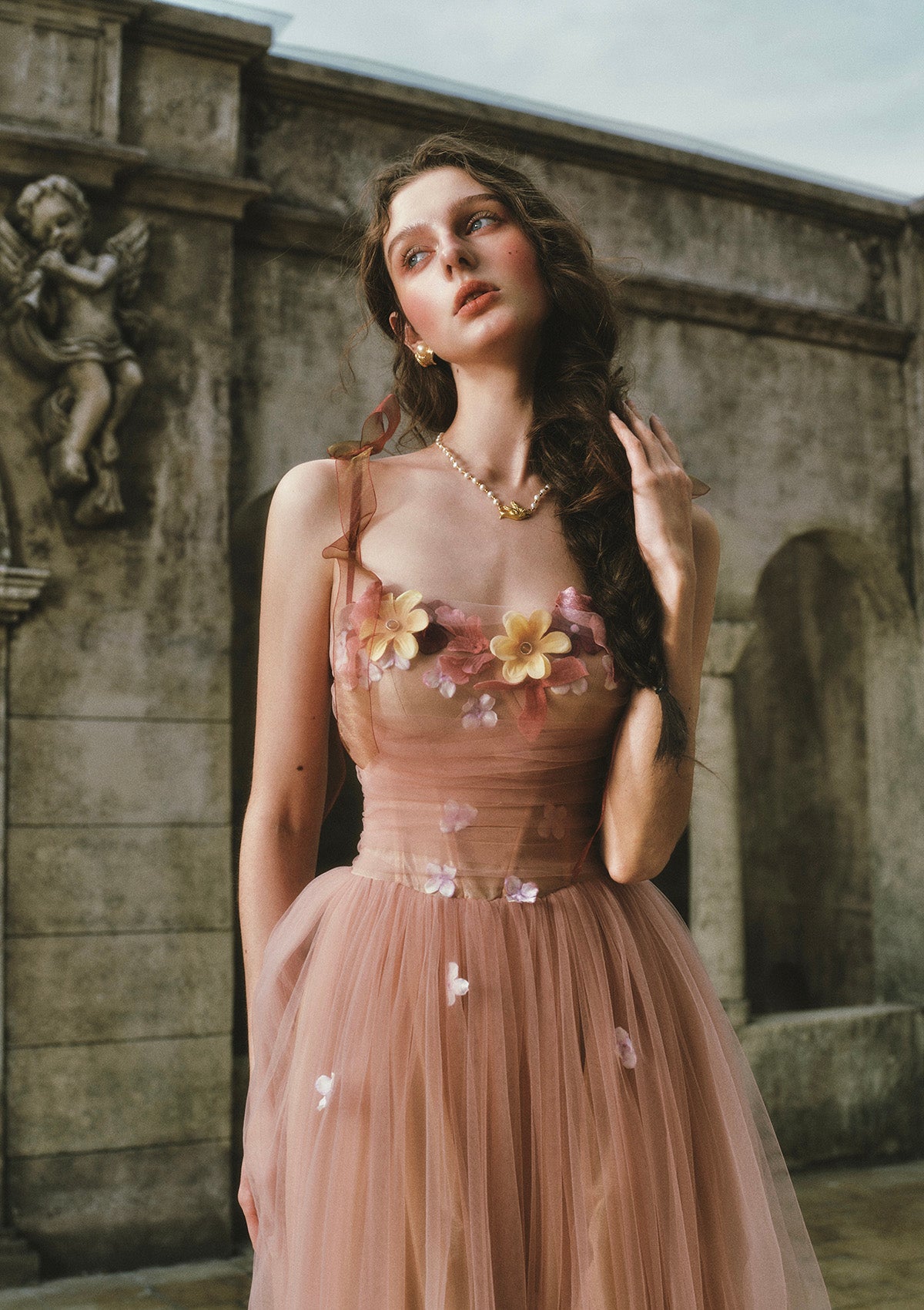 Fluttering Ribbon Dance Corset Dress – LaceMade