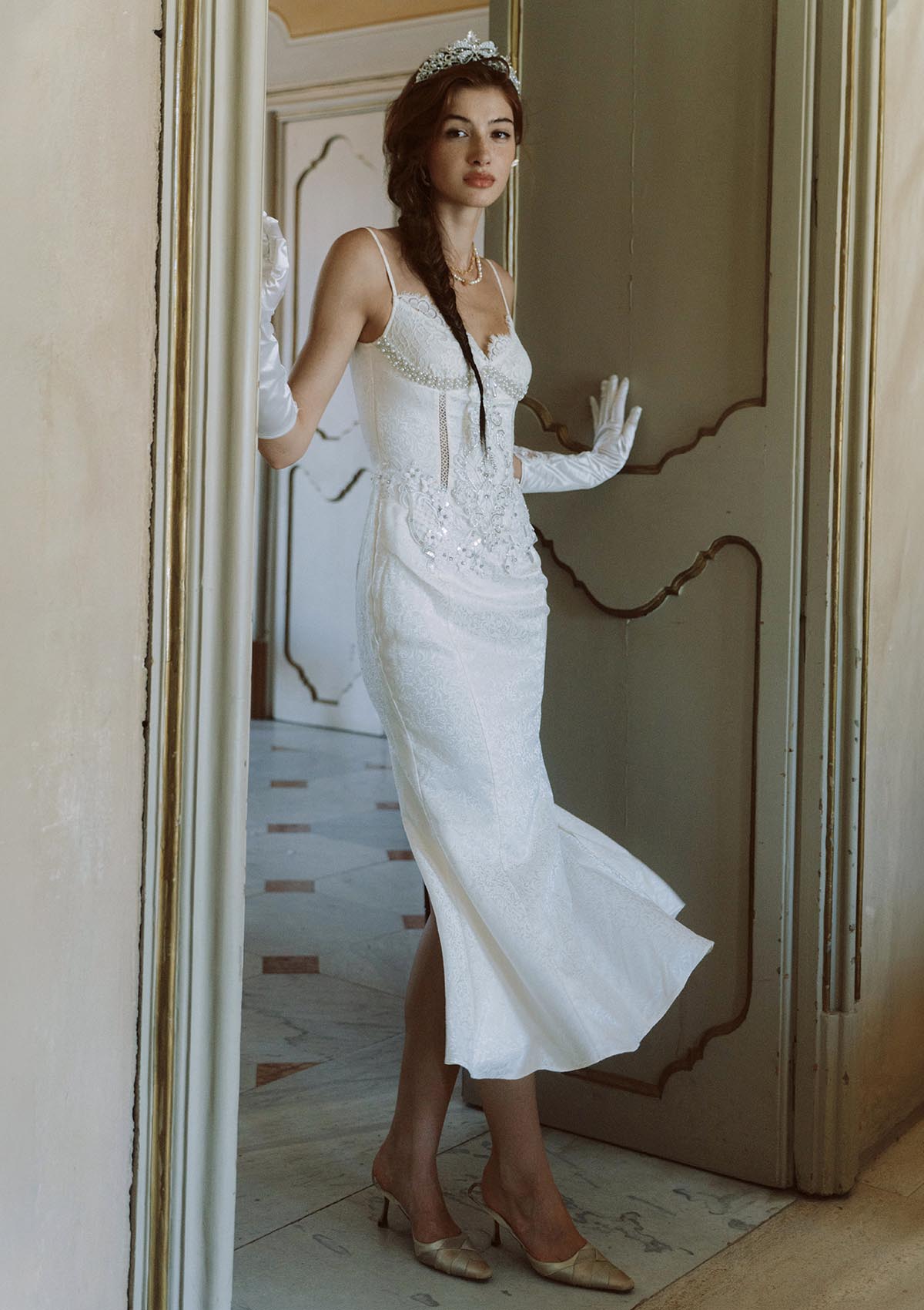 Lotus Coronation Dress