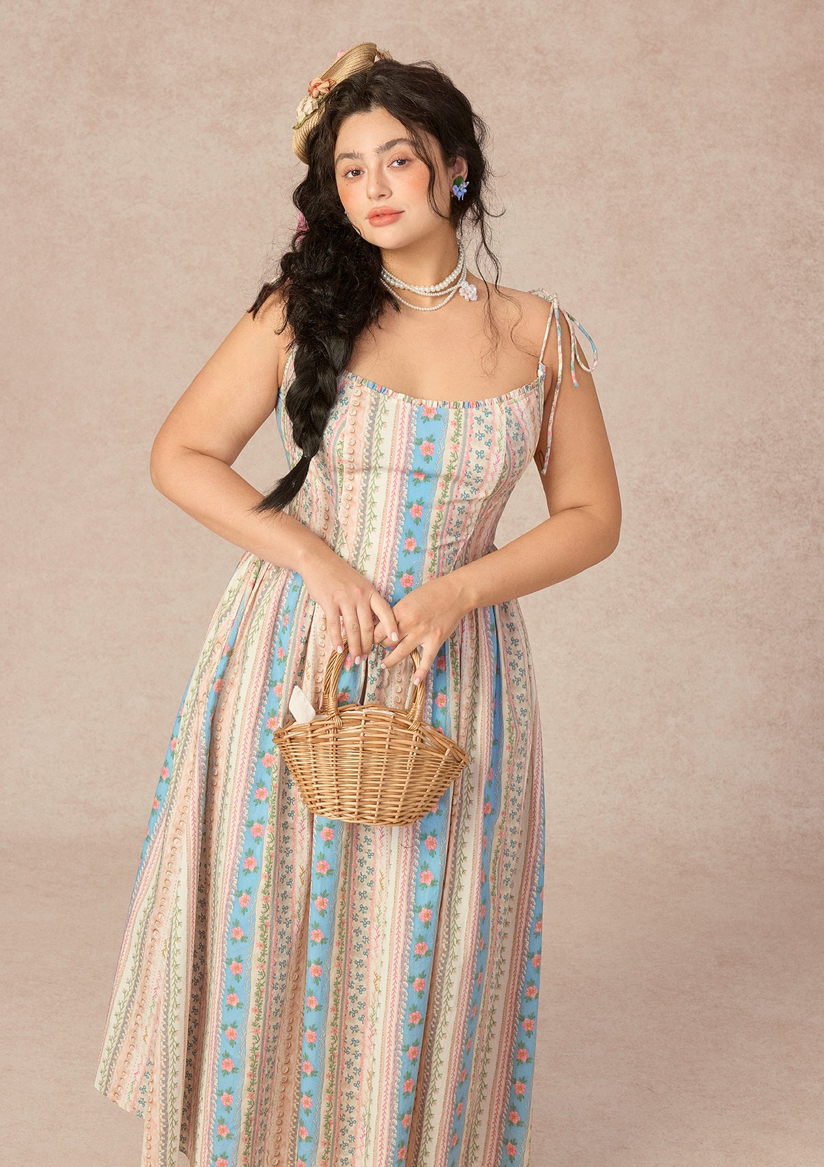 Curve&Plus Rainbow Bridge Dress