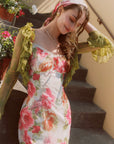 Damask Rose Dress