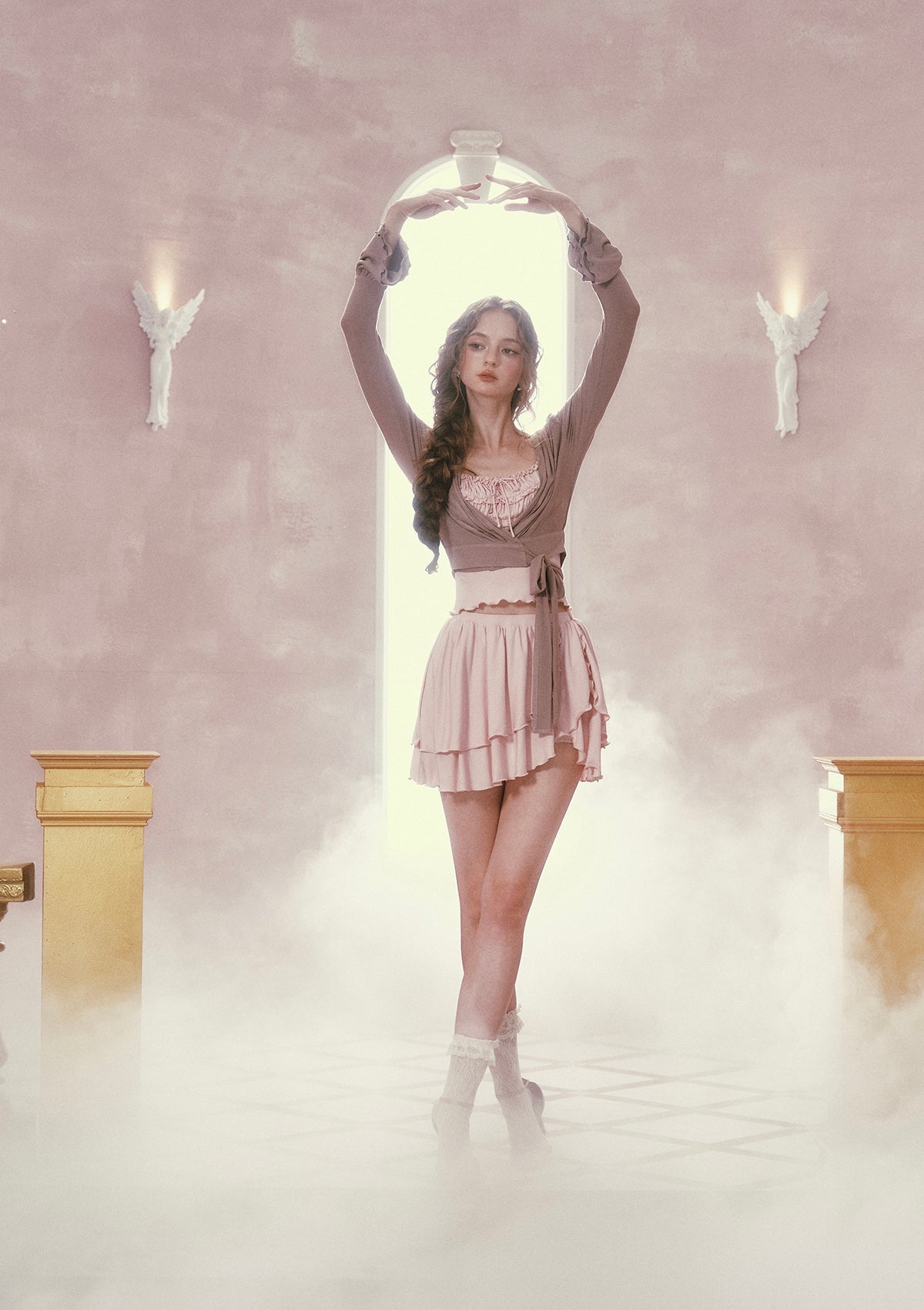 Ballettop „Pink Mist“