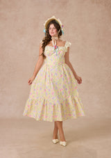 Curve&Plus Honey Tea Garden Dress