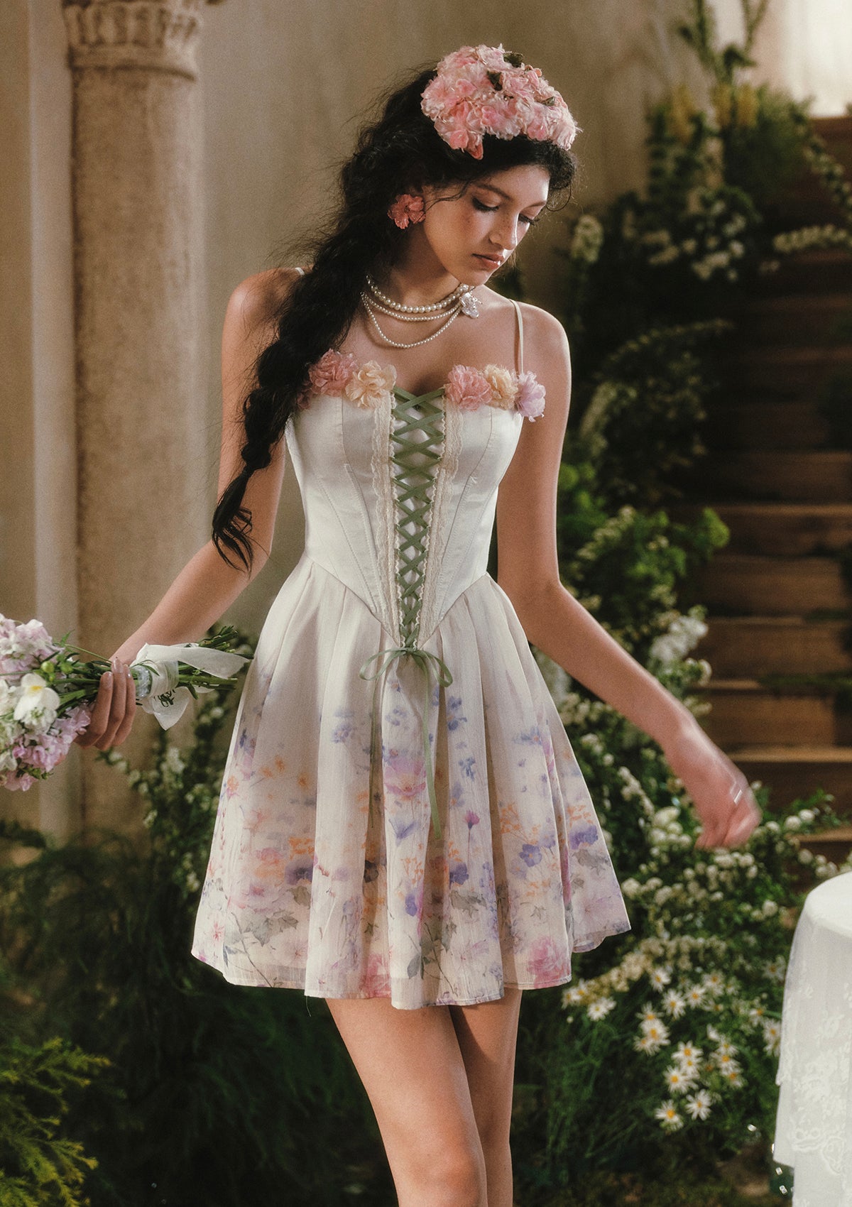 Bloom Overture Corset Dress (Short) S
